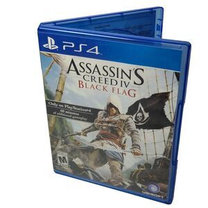 Assassin's Creed IV: Black Flag (Sony PlayStation 4, 2013) Complete Tested PS4